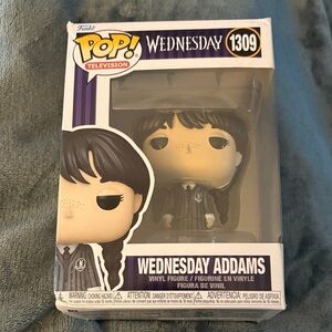 Funko Pop! Wednesday Addams Black and White Figure